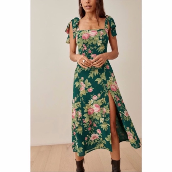 NEW Reformation Twilight Dress Belvedere 0 - Picture 16 of 17